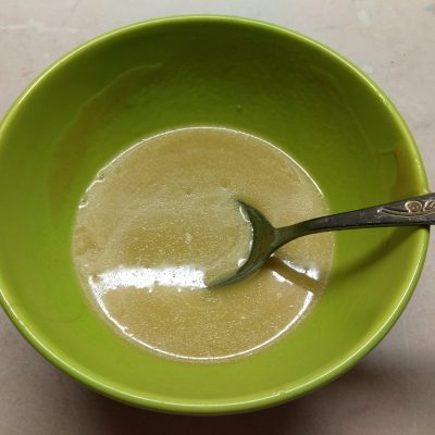 Фото рецепта - Салат со шпинатом, тыквой и шампиньонами - шаг 6
