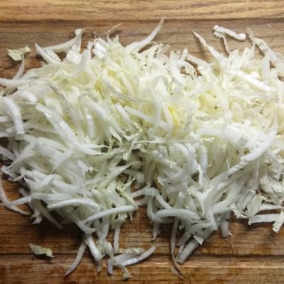 Фото рецепта - Картофельный салат с курицей, киви и пекинской капустой - шаг 1