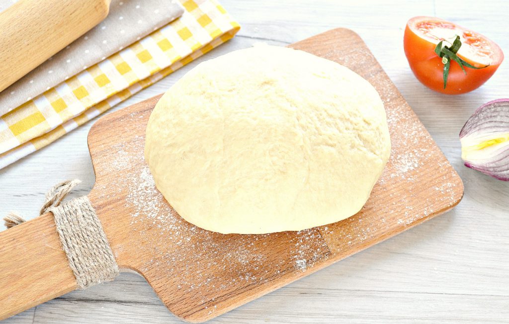 Тесто для курника на кефире