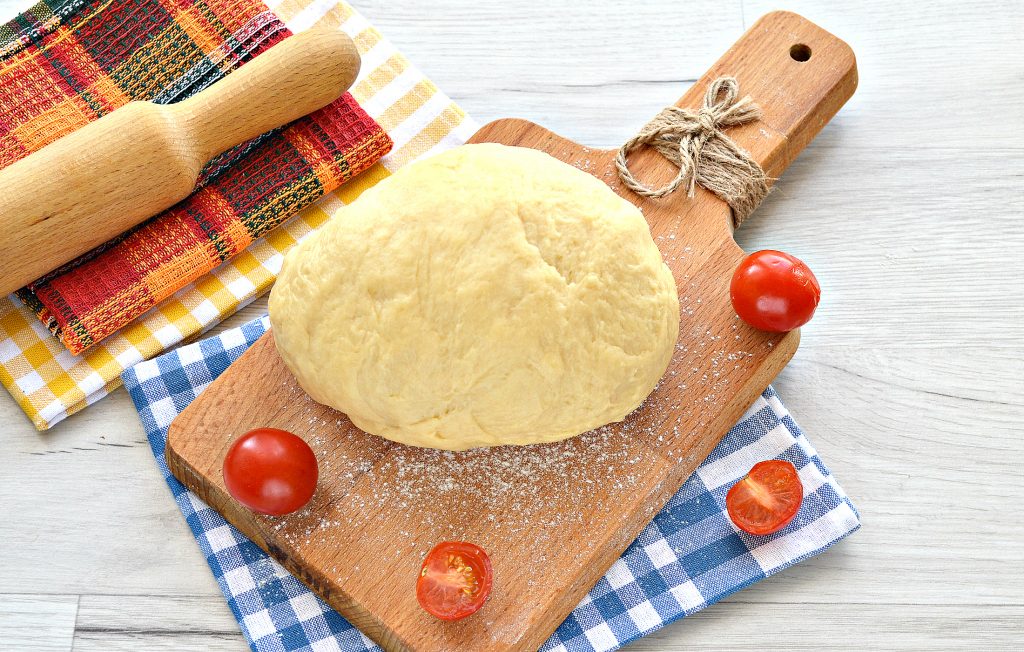 Тесто для курника на маргарине и молоке