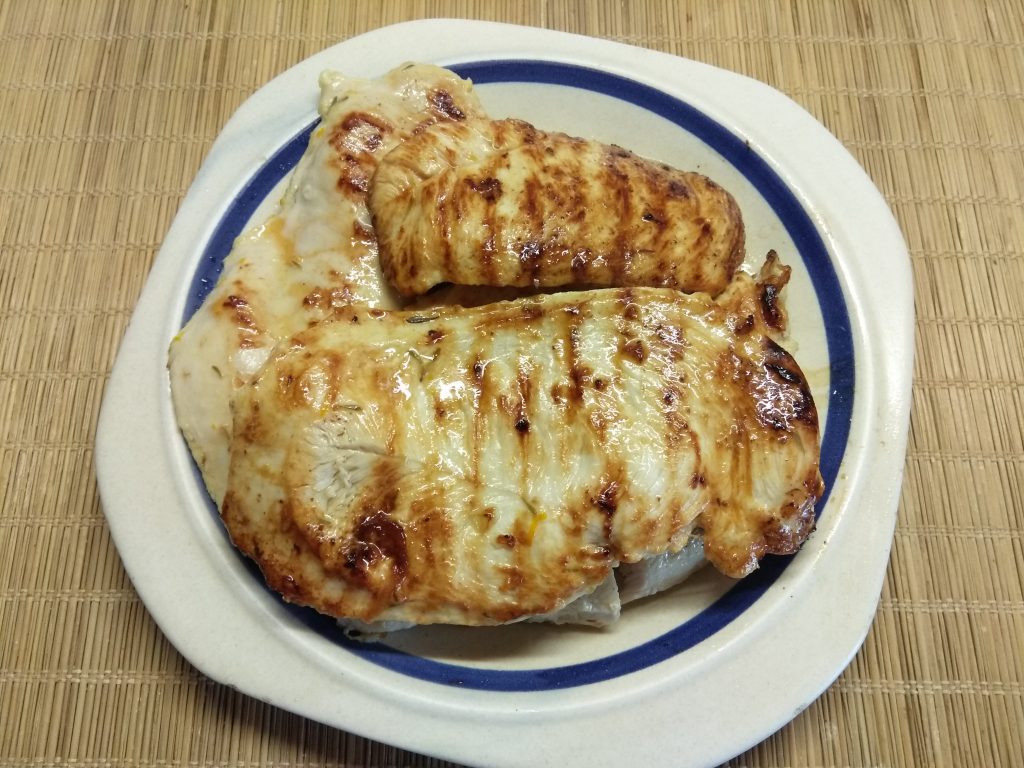Куриные отбивные в апельсиновом маринаде