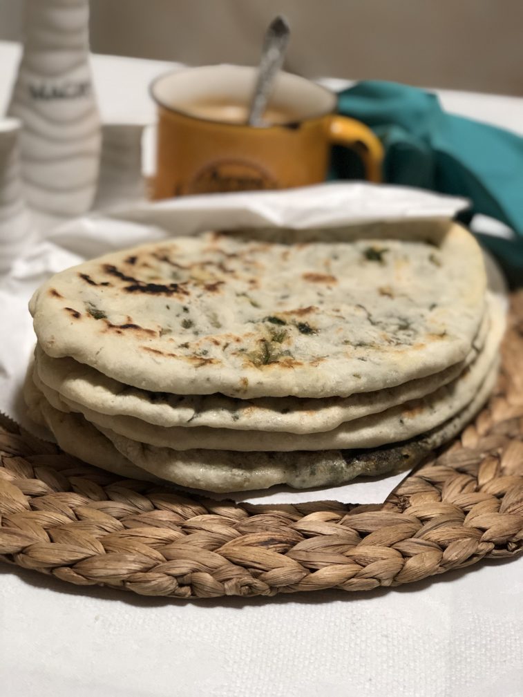 Лепешки с зеленью по-армянски