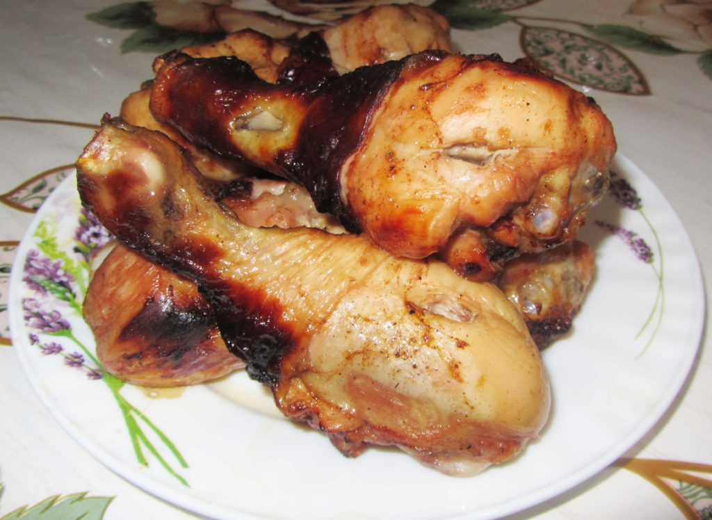 Шашлык на маринаде из кефира
