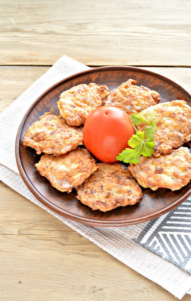 Жареное мясо по-албански из курицы