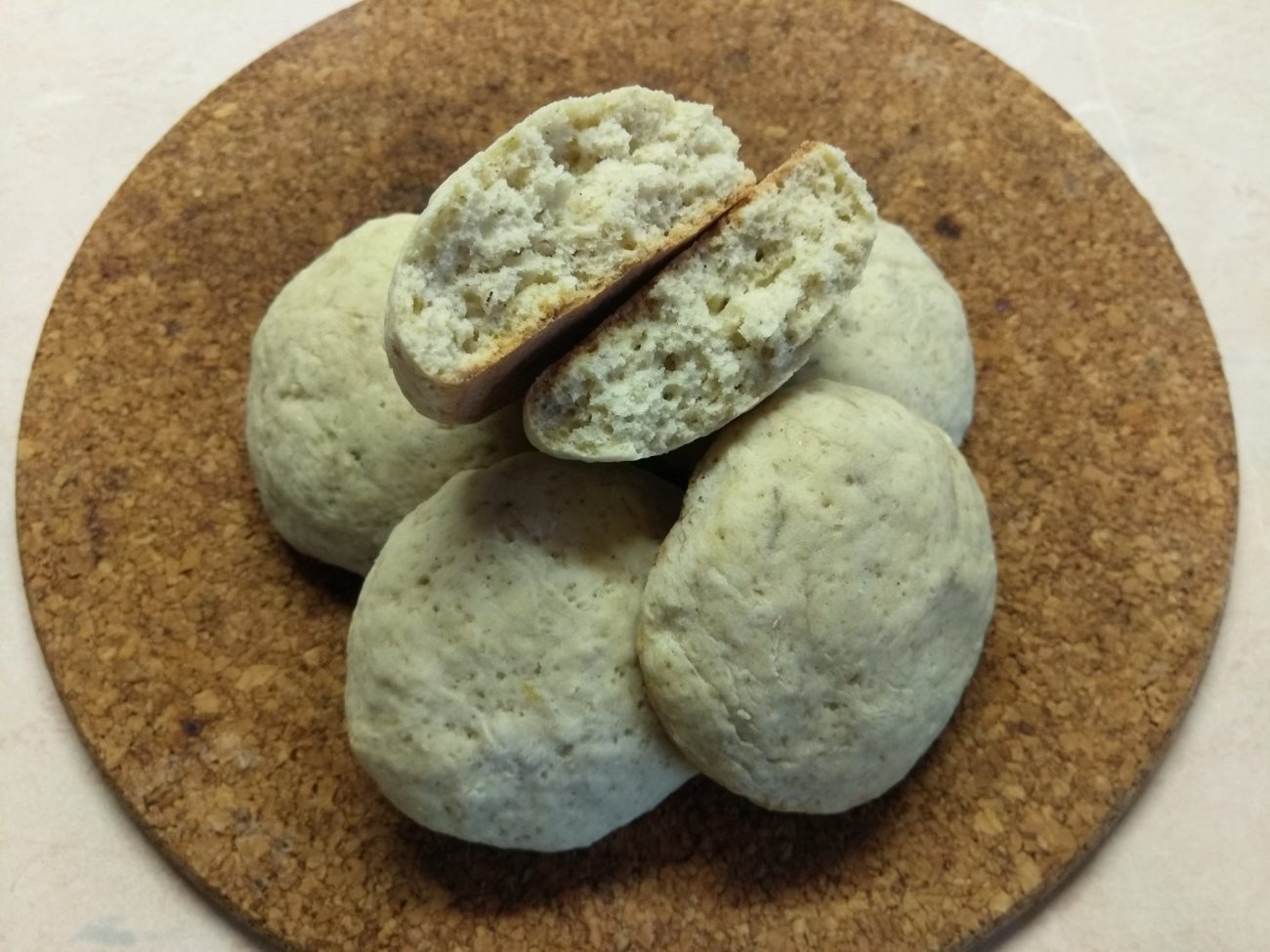 Банановое печенье с корицей