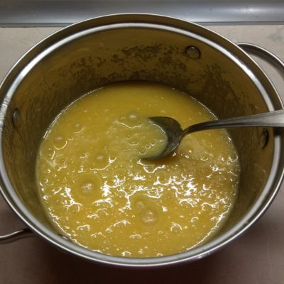 Фото рецепта - Брауни на яблочном варенье с орехами - шаг 2