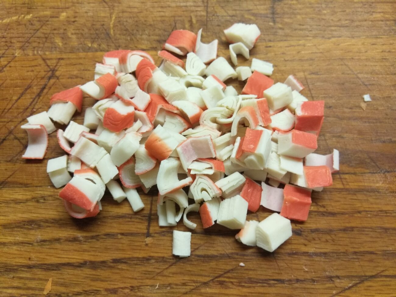 Суп с крабовыми палочками