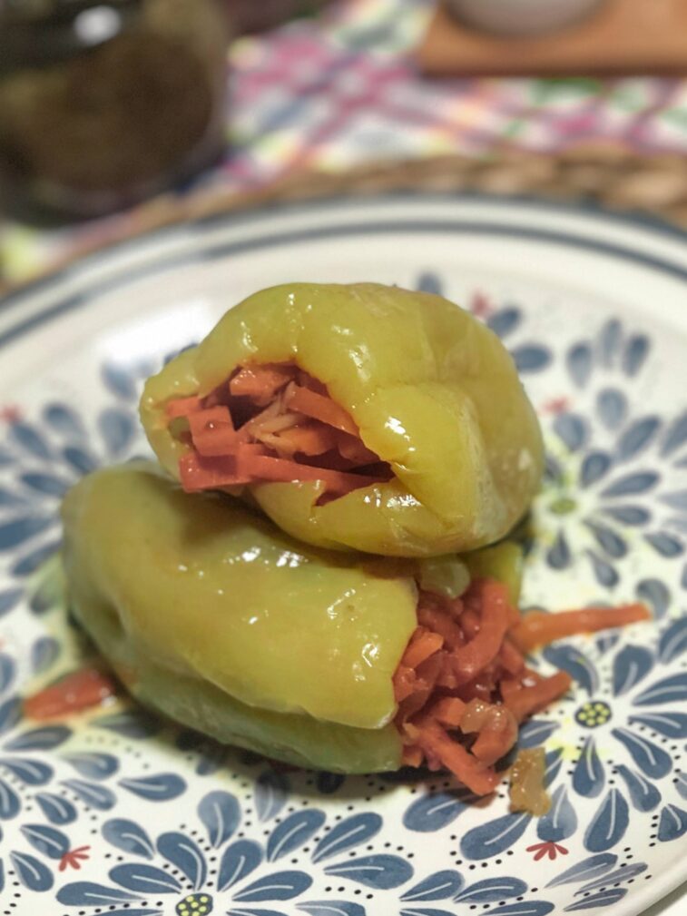 Перцы фаршированные овощами