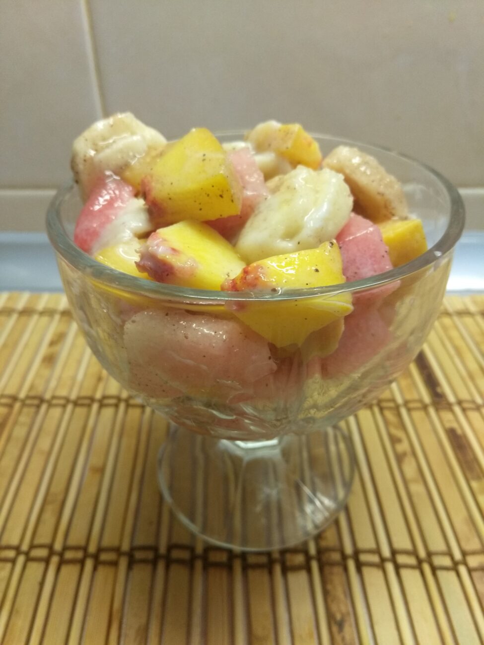Фруктовый салат “Вкус августа”