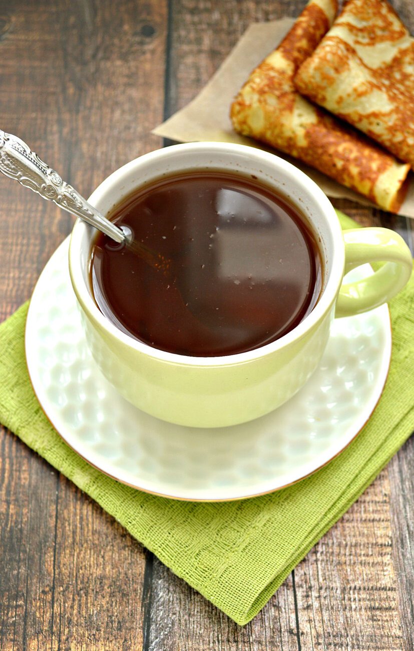 Чай с молотой корицей