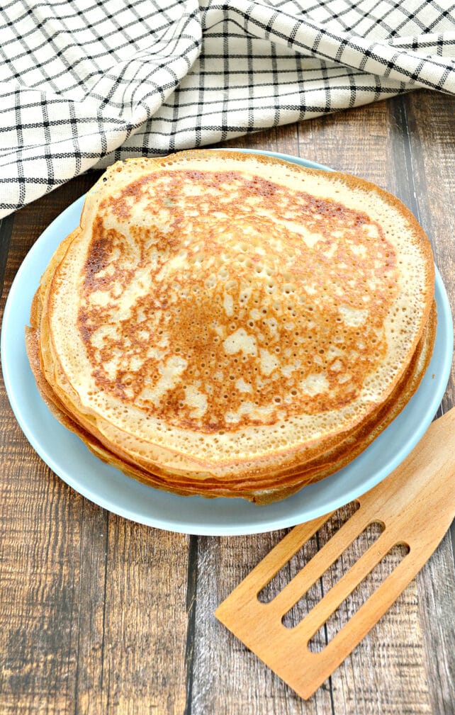 Ажурные блинчики с дырочками на кефире