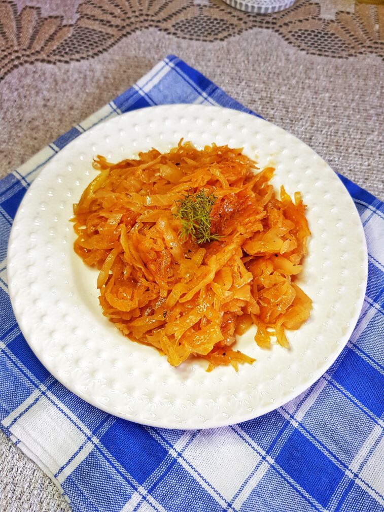Жареная капуста