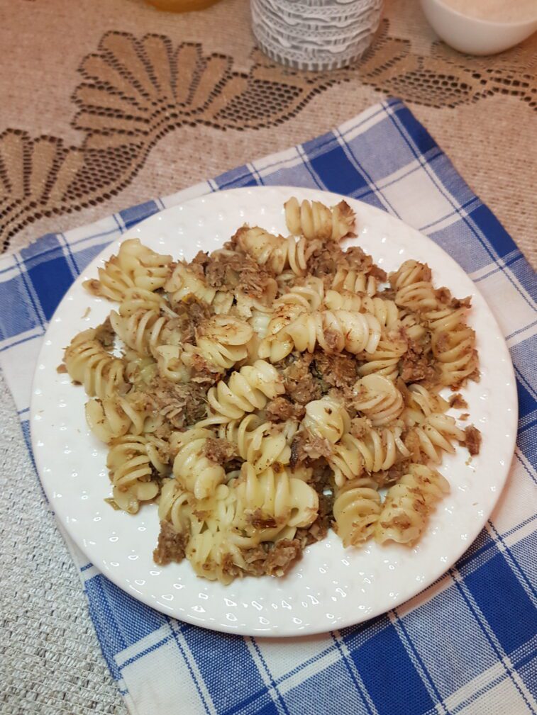 Макароны по-флотски с куриным мясом