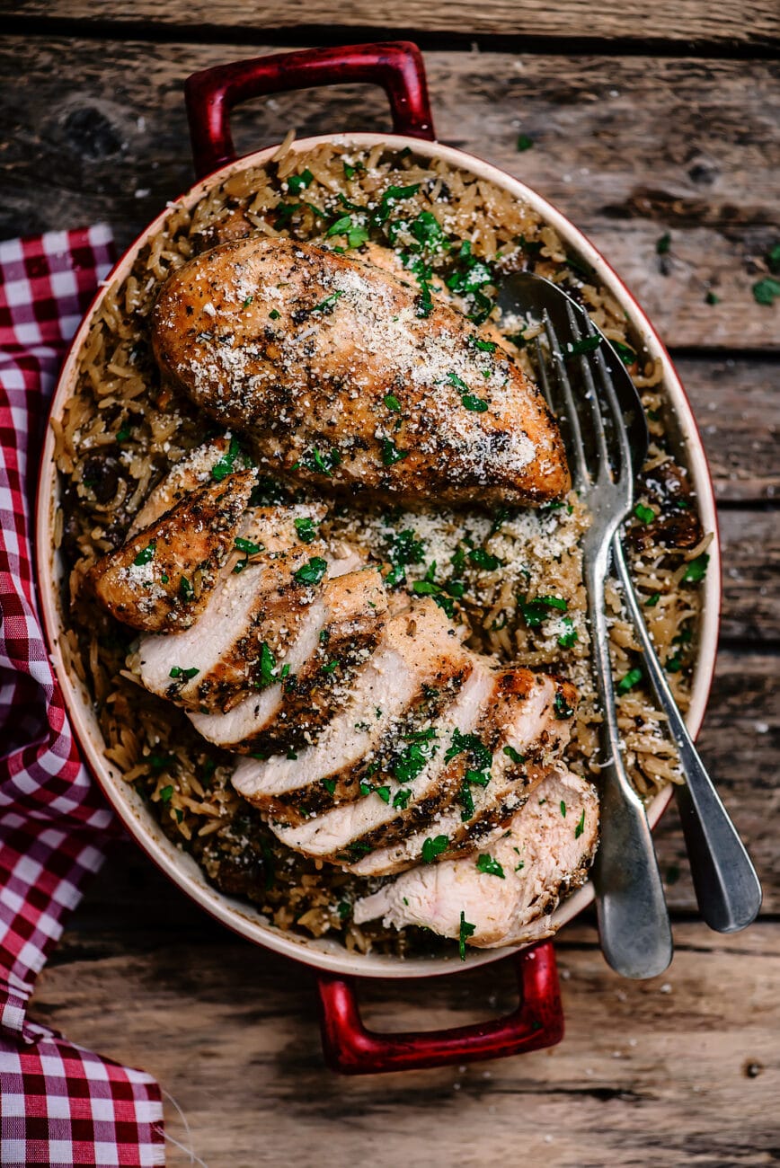 Запеченная куриное филе