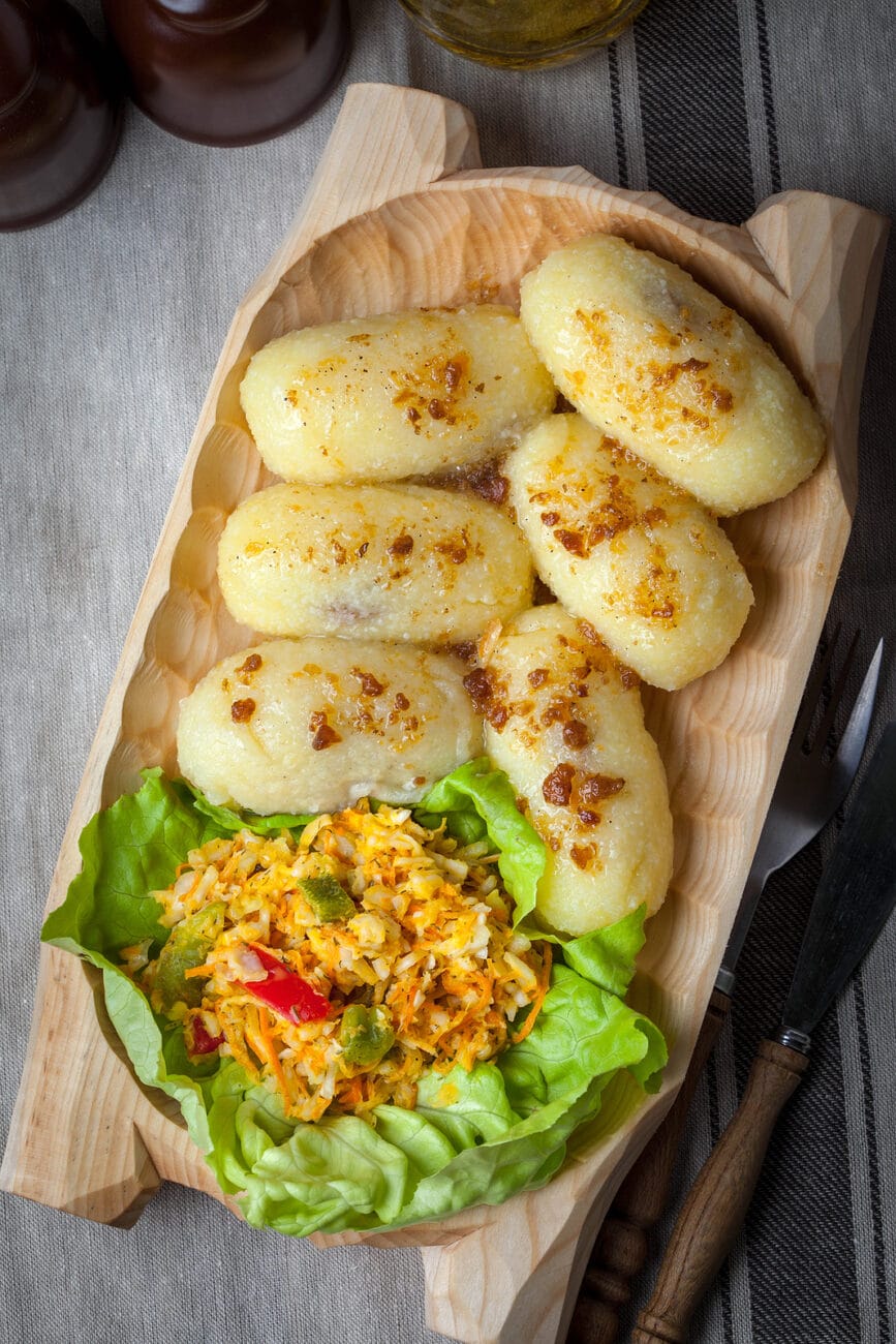 Картофельные зразы с фаршем