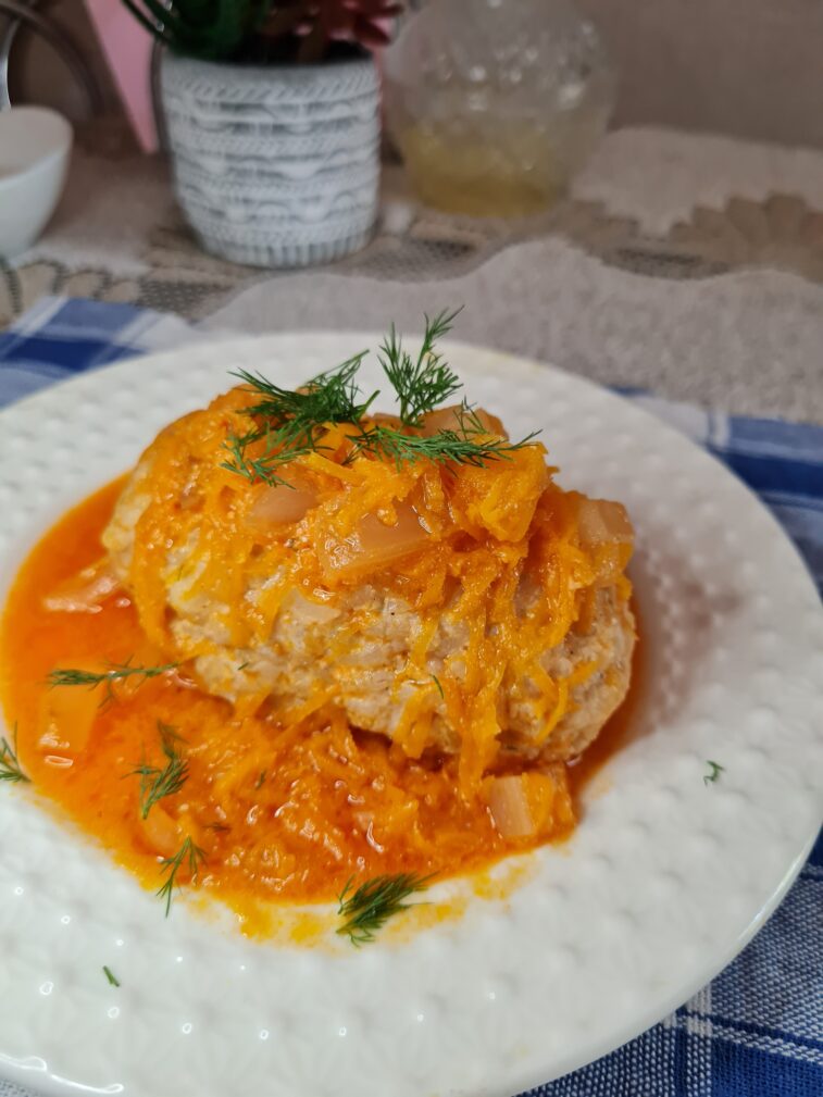 Ленивые голубцы в духовке