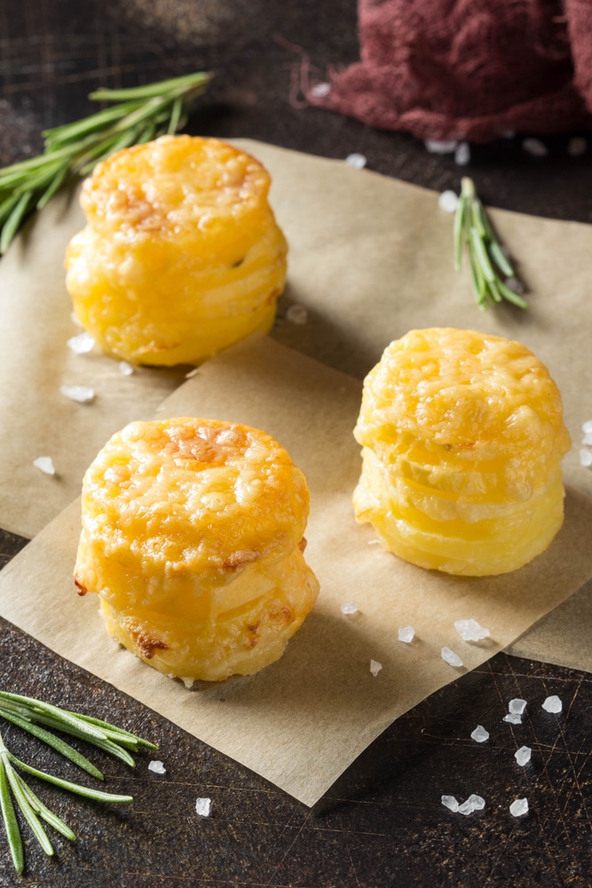 Запеченный картофель с сыром