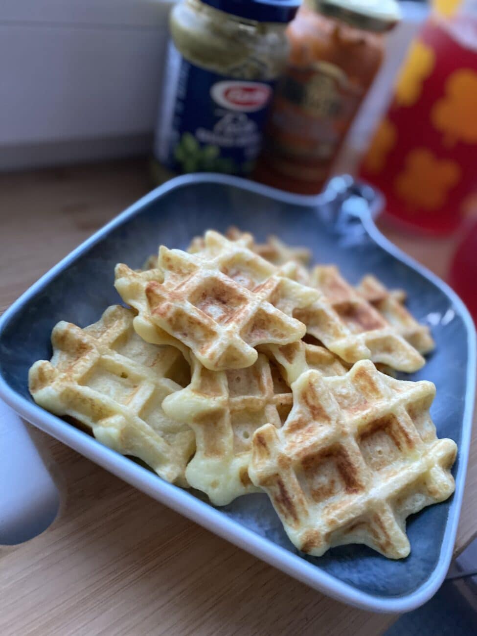 Вафли из кабачков
