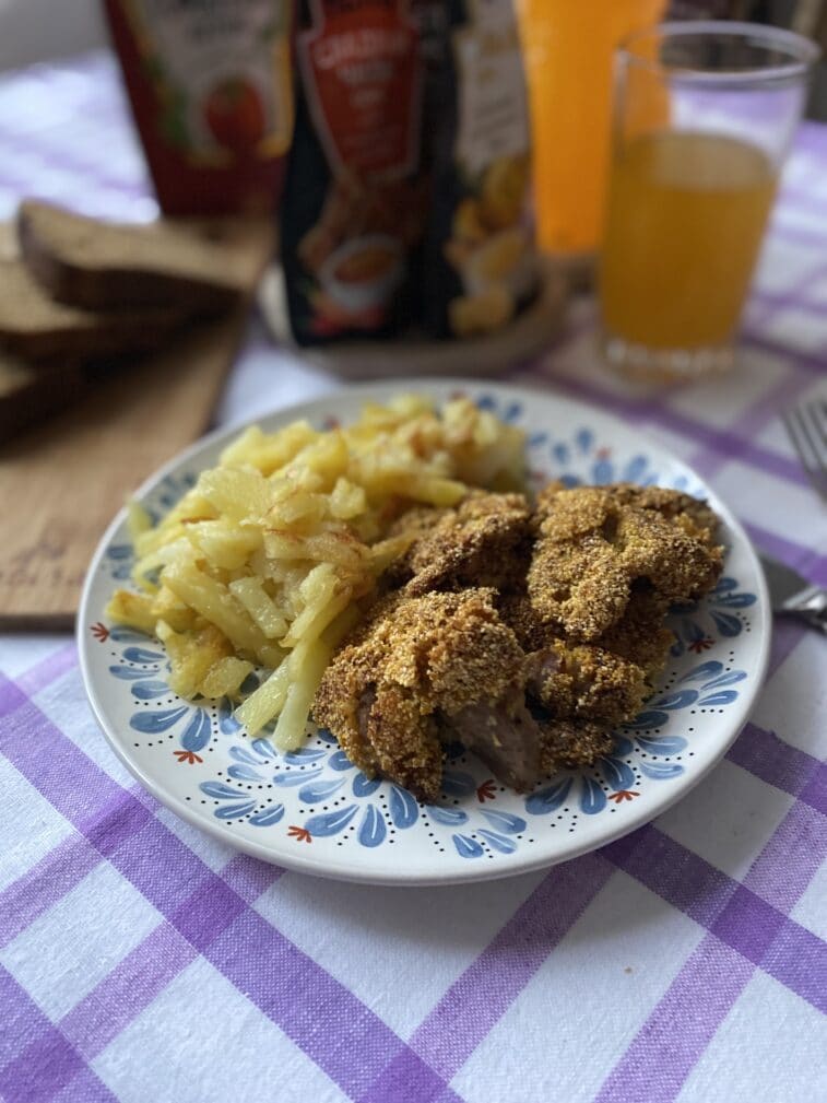 Наггетсы из индейки в кукурузной панировке