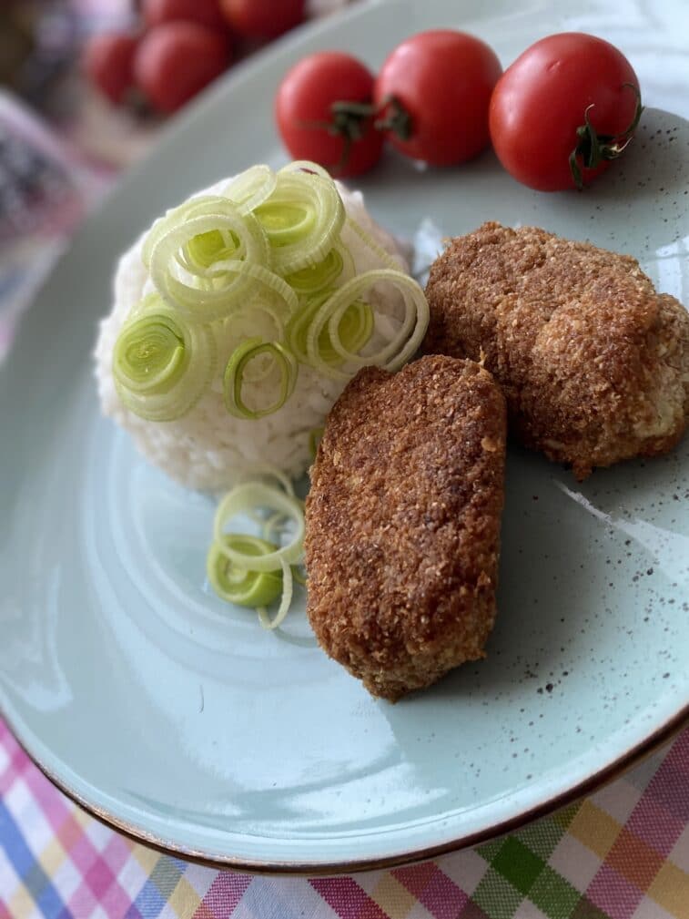 Рыбные котлеты из трески