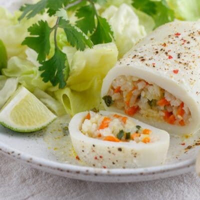 5 необычных рецептов с фаршированными кальмарами - рецепт с фото