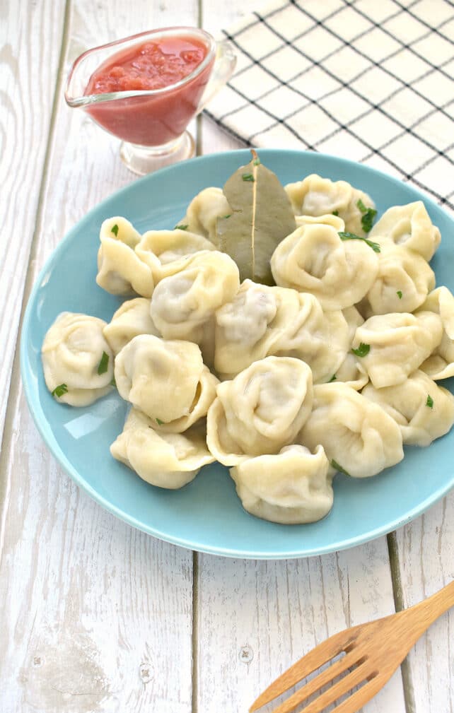 Пельмени с домашним мясным фаршем