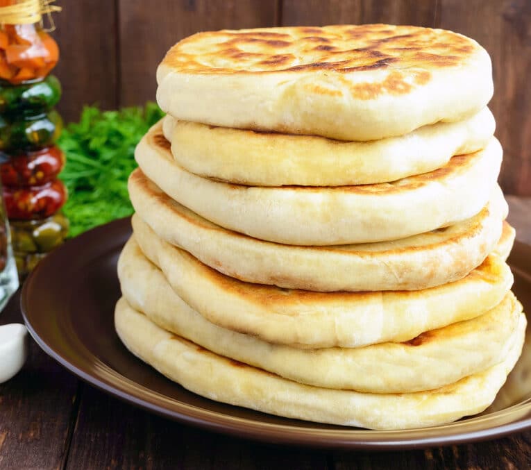 Лепешки с сыром