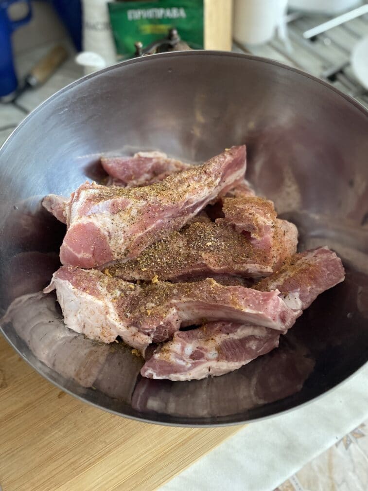 Фото рецепта - Запеченные свиные ребрышки - шаг 3