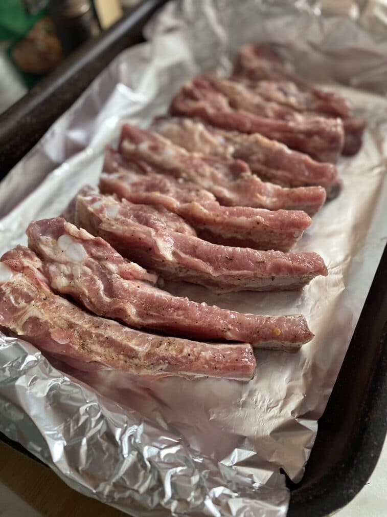 Фото рецепта - Запеченные свиные ребрышки - шаг 5