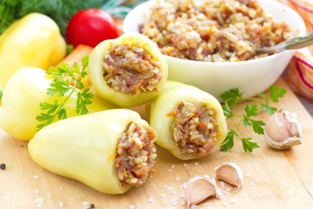 Фото рецепта - Фаршированные перцы с мясом и рисом - шаг 4