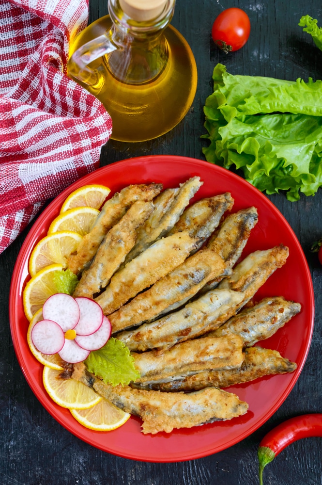 Жареная рыбка