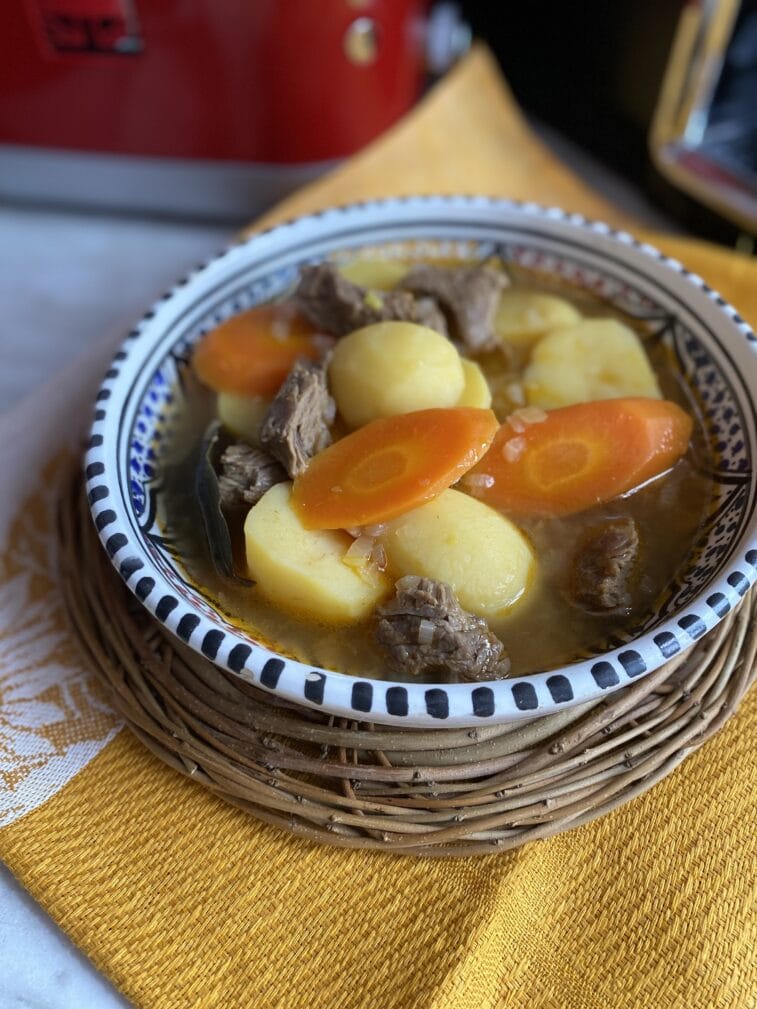 Картофельный суп с говядиной