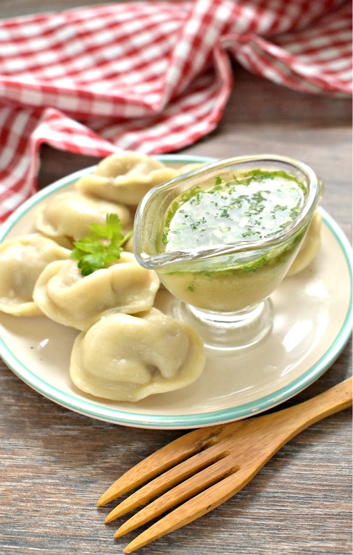 Соус для пельменей с уксусом