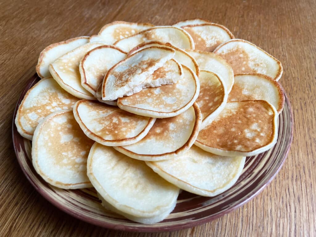Быстрые оладьи на кефире