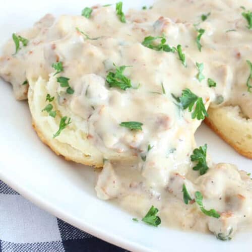 Сливочный соус с мясным хлебом