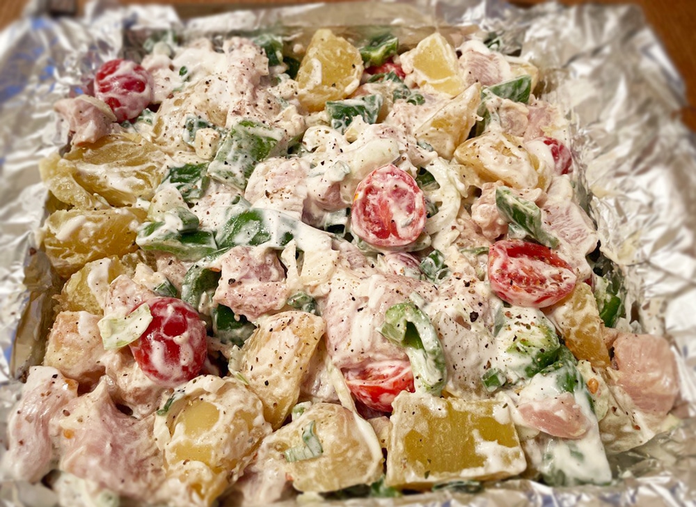 Фото рецепта - Запеченная куриная грудка с овощами - шаг 5