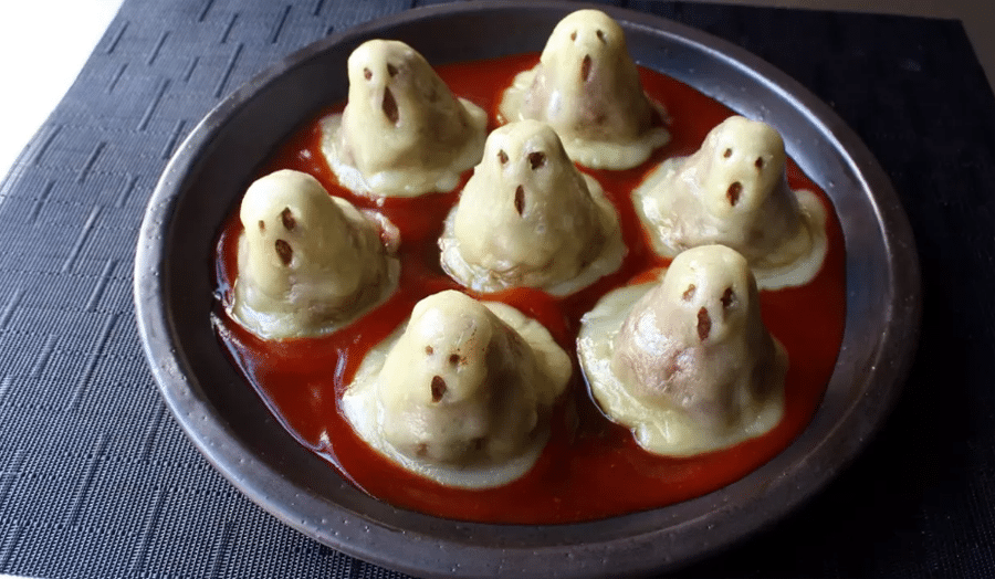 Мясные фрикадельки — призраки